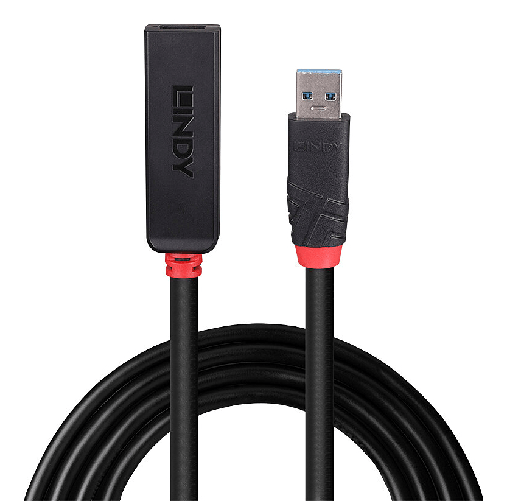 Lindy 43404 hub di interfaccia USB 3.2 Gen 1 (3.1 Gen 1) Type-C 5000 Mbit/s Nero