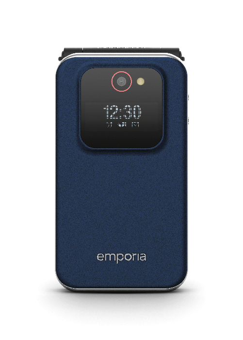 Emporia emporiaJOY 7,11 cm (2.8") 115 g Blu Telefono per anziani