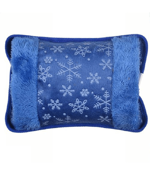 TrAdE Shop Traesio Borsa Acqua Calda Elettrica Neve Con Tasca Scalda Mani Vari Colori Reversibile -