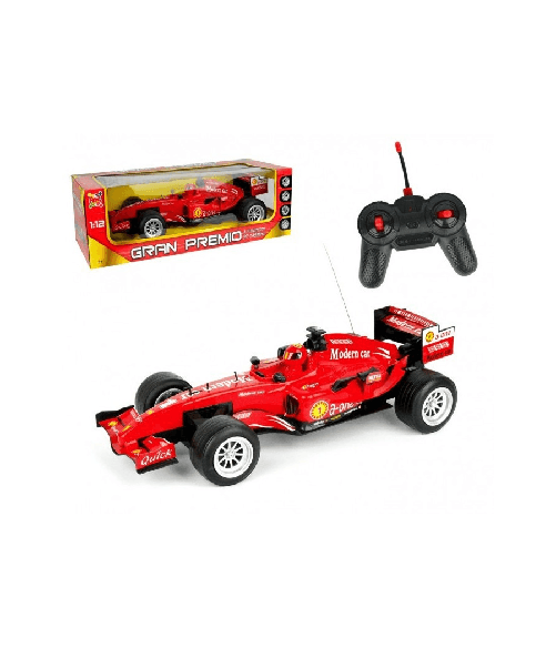 TrAdE Shop Traesio  Auto Radiocomandata Formula Uno Scala 1:18 Telecomando Con 4 Funzioni Granpremio -