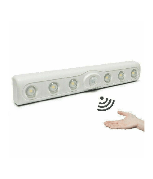Andowl Barra Led Con Sensore Di Movimento Per Corridoio Armadi Cassetti A Batterie 8010 -