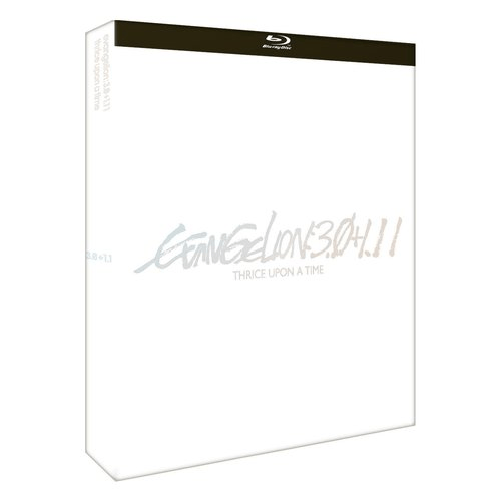 TERMINAL VIDEO Blu ray evangelion 3.0+1.11 thrice upon a time (2 blu-ray) (first pres - DIB50346