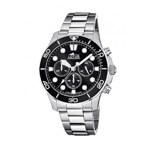 Lotus Orologio Uomo Lotus 18756/3 Nero Argentato