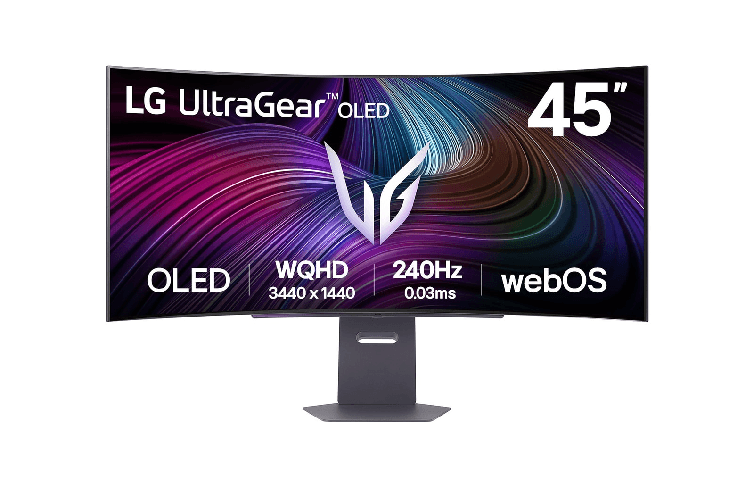 LG 45GX90SA-B Monitor PC 114,3 cm (45") 3440 x 1440 Pixel Wide Quad HD OLED Nero