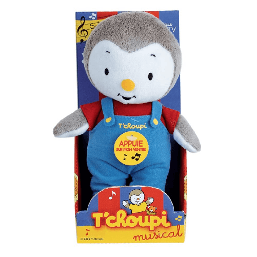 Jemini Animale Interattivo Jemini T'choupi Musical 20 cm