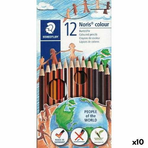Staedtler Matite colorate Staedtler Noris Colour Wopex Set 12 Pezzi (10 Unità)