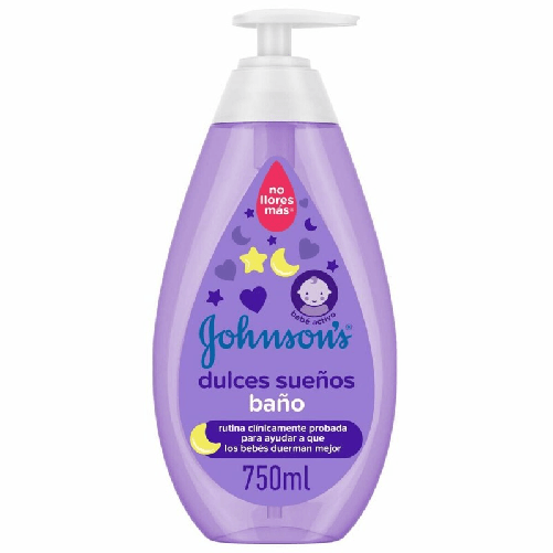 Johnson's Gel Bagno Johnson's Dulces sueños Neonato Calmante (750 ml)