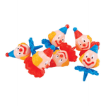 Decora Wilton set 6 teste pagliaccio cm 5x3,5