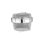 Eva collection, cuoci te' infusi e spezie in acciaio inox, cm 11,5