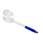 Svanera ragno a filo in acciaio per fritti 14 cm manico nylon qualità extra