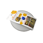 Svanera jò paraspruzzi cm 29, acciaio inox 18/c con pomolo qualità buona