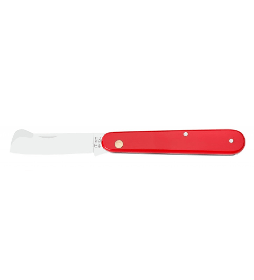 Icel coltello professionale da innesto 11 cm manico rosso