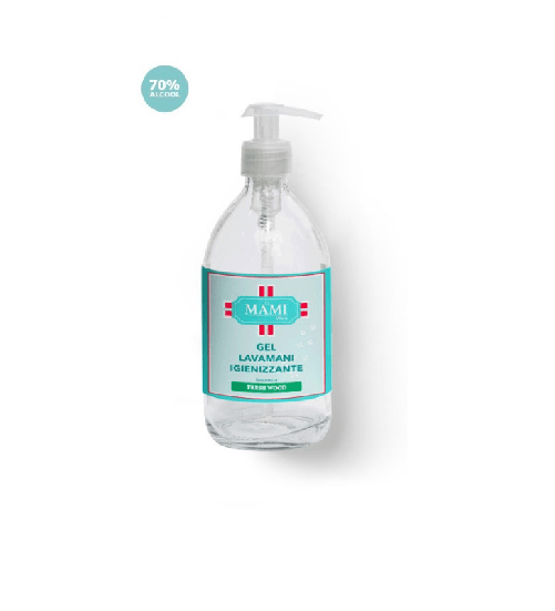 Mami milano gel igienizzante mani fresh wood 500 ml