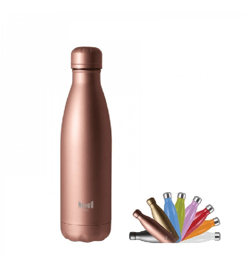 Mepra bob, bottiglia termica bronzo 50 cl, in acciaio 18/10