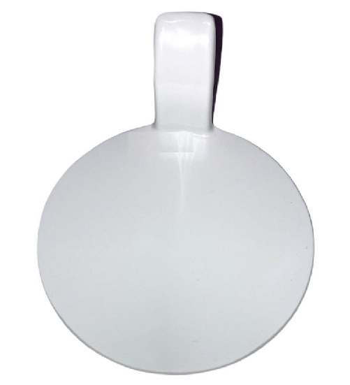 Pami set 6 vassoio rotondo con 8,2x0.5x3,8 h bianco resistente da -20°+70°