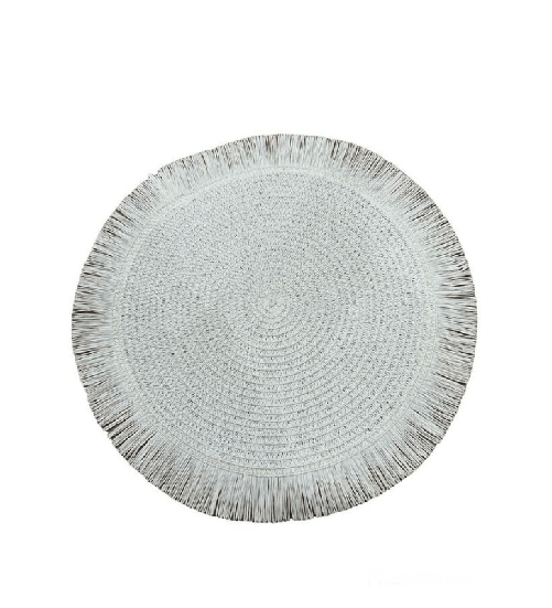 Fade tablemat, tovaglietta sottopiatto 38 cm izzie silver