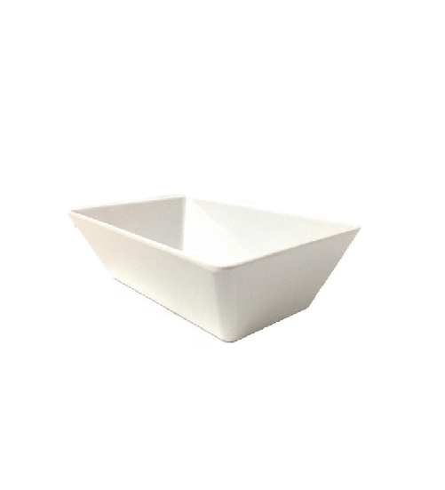 Pami vassoio rettangolare50x20x7h alto in melamina robusto resistente da -40°+70°