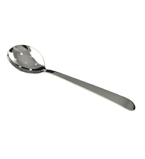 Svanera cucchiaione forato cm 28,5x7, in acciaio inox 18/12