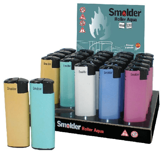 David Ross ACCENDINI SMOLDER ROLLER AQUA C.R. (25PZ)