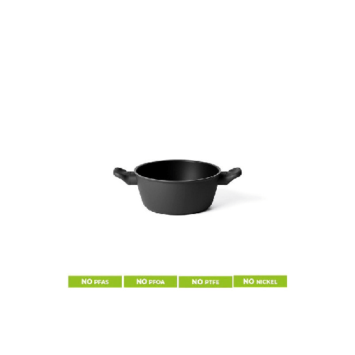 GUZZINI CASSERUOLA ANTIADERENTE 24cm Cook Color Nero
