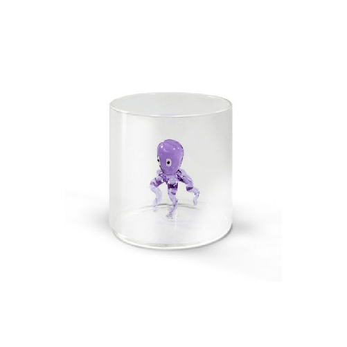 WD LIFESTYLE BICCHIERE VETRO BOROSILICATO Monterey Polipo 250ml