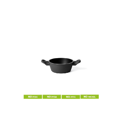 GUZZINI CASSERUOLA ANTIADERENTE 20cm Cook Color Nero