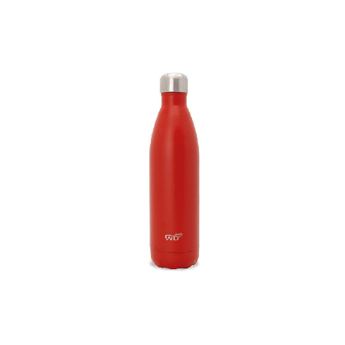 WD LIFESTYLE BOTTIGLIA TERMICA 750ml Rosso DOPPIA PARETE