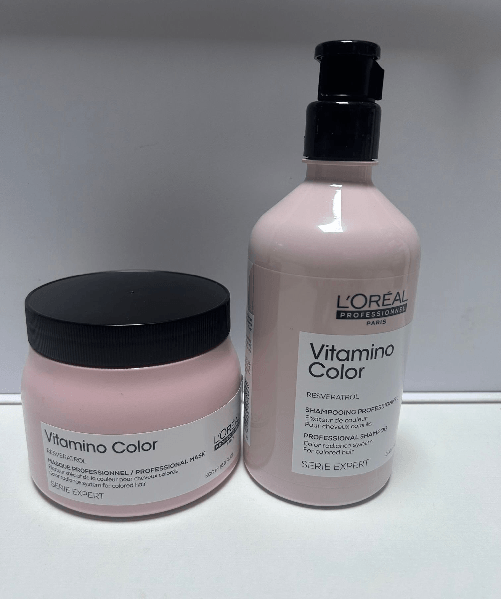 L'OREAL  KIT  L'OREAL VITAMINO COLOR SHAMPOO 300 ML PIU' MASCHERA  500 ML IN OMAGGIO COLOR PROTECT SERUM