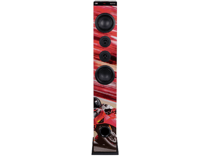 Trevi XT 104 BT Sistema home audio a torre 60 W Multicolore