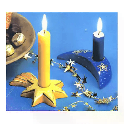 HOBBYFUN                                                     Stampo per Colata Bugia Luna cm 12,5
