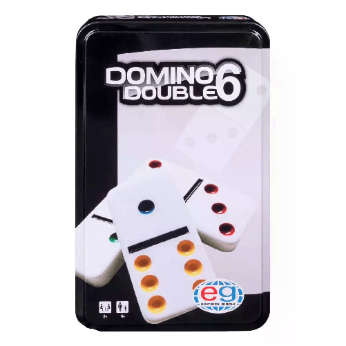 EDITRICE GIOCHI                                               Domino da Viaggio in Confezione Metallo i Classici
