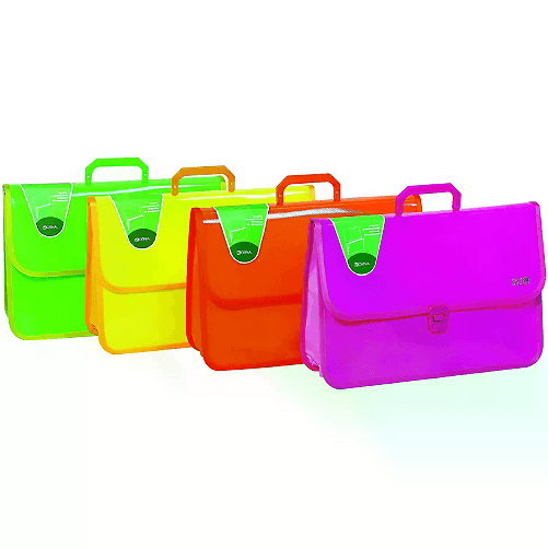 ORNAOFFICE                                                   Valigetta Portadisegni Fluo 39x26x10