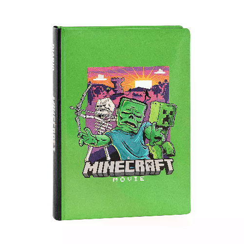PANINI SCUOLA                                                 Minecraft Movie Diario Scuola 12 Mesi Standard Blu Verde