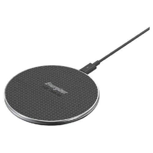 Energizer WCP107 Caricabatterie Wireless 15W Qi per Smartphone e Cuffie Nero USB