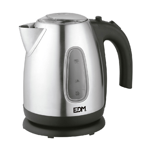 EDM Product Bollitore EDM 07656 Kettle Nero Acciaio inossidabile 2200 W 1,7 L