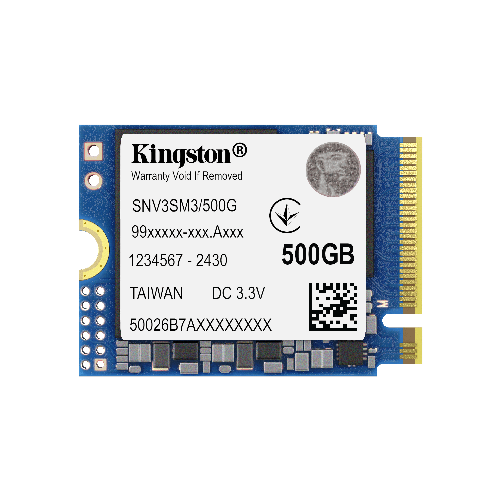 Kingston Technology 500G NV3 M.2 2230 NVMe SSD