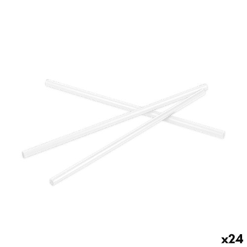 Algon Cannuccia Riutilizzabile Algon Plastica 22 cm 8 mm 20 Pezzi 24 Unità
