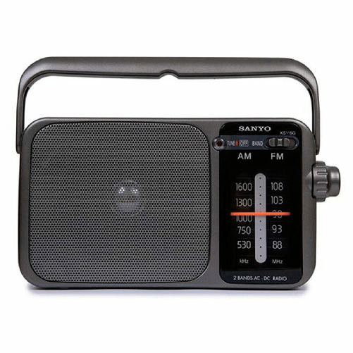 Sanyo Radio Portatile Sanyo Grigio