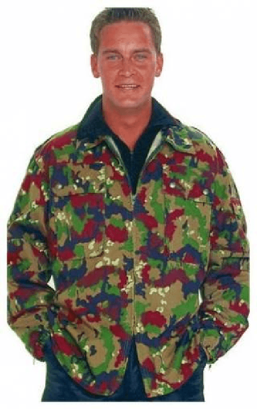 Fratelliditalia.org Giacca mimetica giubbino militare army mimetico svizzera caccia cotone