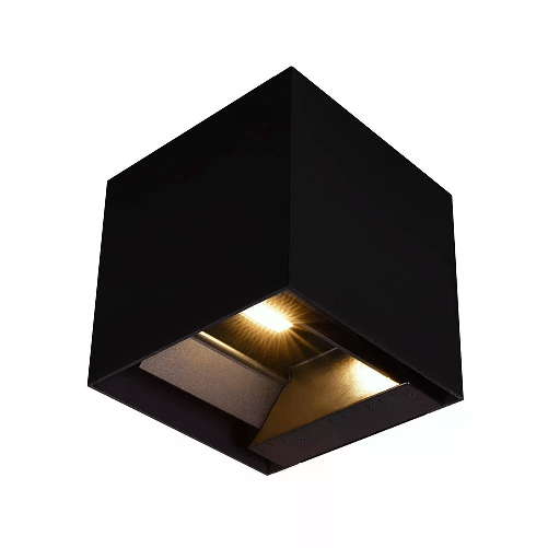 V-TAC 9W Led Solar Wall Light 3In1 Black Body Ip65