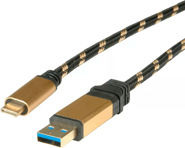 ROLINE/VALUE              Cavo Usb 3.1 A-C 1Mt M/M Type C Gold Roline