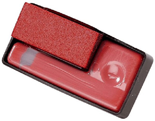 Wedo serbatoio di ricambio tipo 2 rosso per macchina paginatrice b6