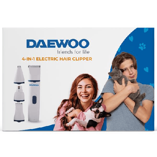 DAEWOO  PET  TECH 4-in-1 multifunctional grooming kit - D-T65-W