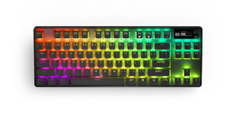 Steelseries Apex Pro TKL tastiera Gaming USB + RF Wireless + Bluetooth QWERTY Inglese US Nero
