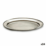 Kinvara Vassoio Argentato Acciaio inossidabile 40 x 2,5 x 26,5 cm (24 Unità)