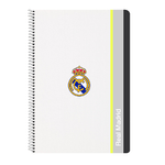 Real Madrid C.F. Agenda Real Madrid C.F. Bianco A4 80 Pagine