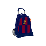 F.C. Barcelona Zaino Scuola F.C. Barcelona Azzurro Rosso Granato 32 x 44 x 16 cm