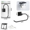 PORTA-ROTOLO-CARTA-IGIENICA-WC-TOILETTE-SUPPORTO-BAGNO-NERO-CASA-02100