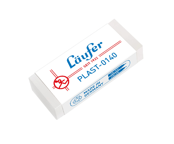 Läufer plast-0140 gomma da cancellare bianca - 1 pezzo