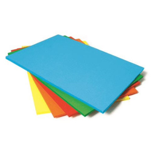 Cwr milano carta colorata a4 200g 12 colori assortiti per arte e disegno